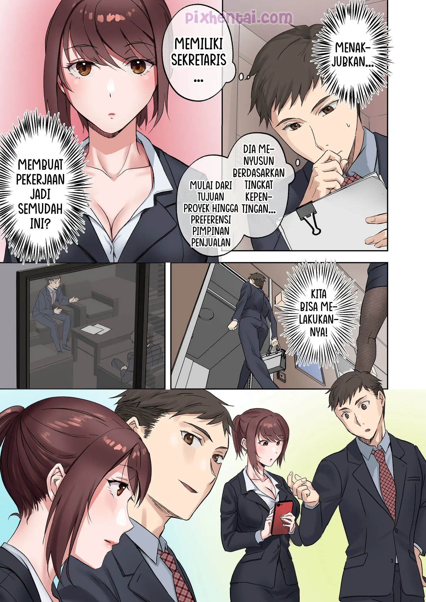 Komik hentai xxx manga sex bokep Fulfilling Secretarial Dirty Duties 6